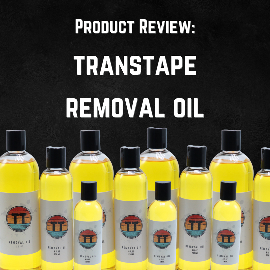 Removal Oil Review  TransTape Skin Care Product - Officially Aaron